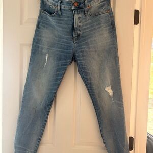 Madewell Light Blue Distressed Women's Jeans 32